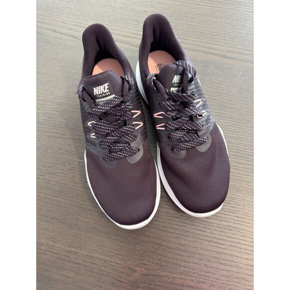 Nike In-Season TR 8 Women's Size: 5.5 Shoes Burgundy/Silver AA7773 601 Sneakers - Picture 3 of 6